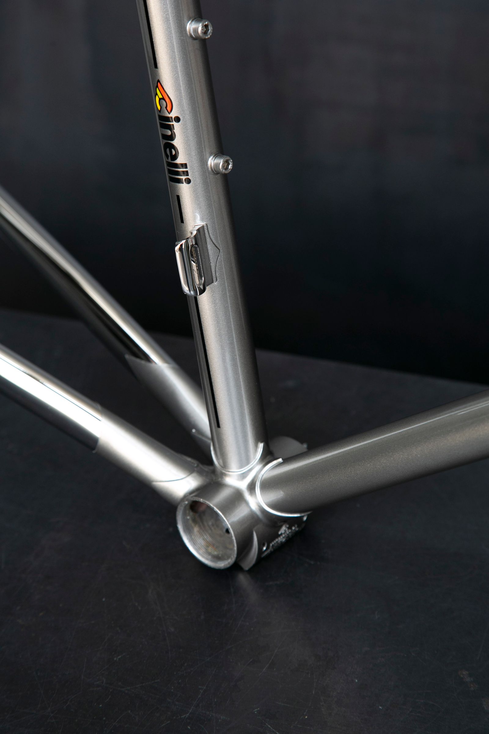 Cinelli Supercorsa | Titanium Grey | Size 62 | Frameset | In Stock - Image 4