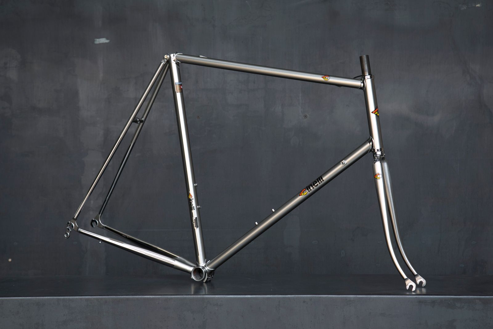 Cinelli Supercorsa | Titanium Grey | Size 62 | Frameset | In Stock