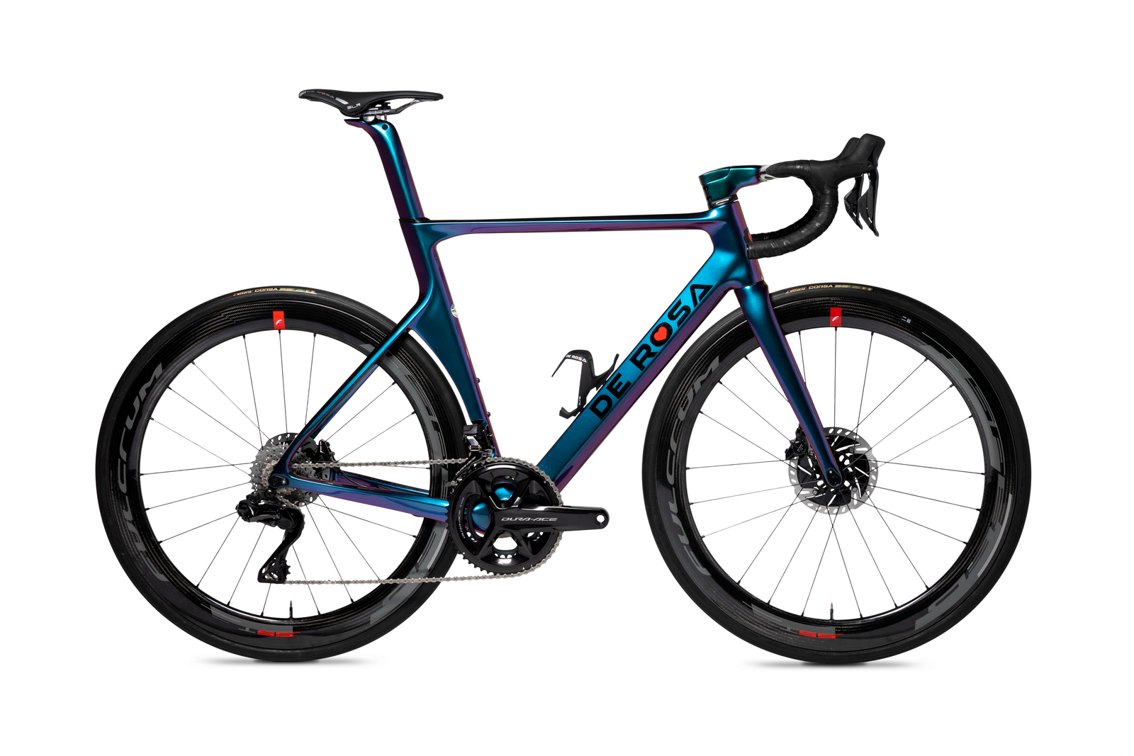 De Rosa SK Pininfarina Disc 2022 | SRAM Red eTap Disc Fulcrum Speed | Complete Bicycle - Image 2