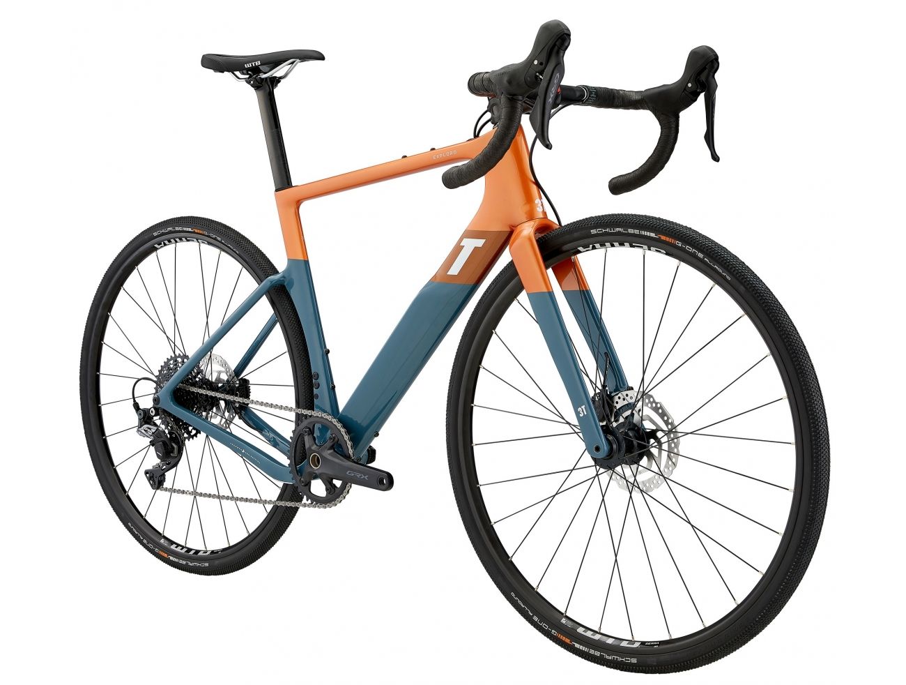 3T Exploro RACE | GRX | Orange/Grey | Complete Bicycle - Image 4