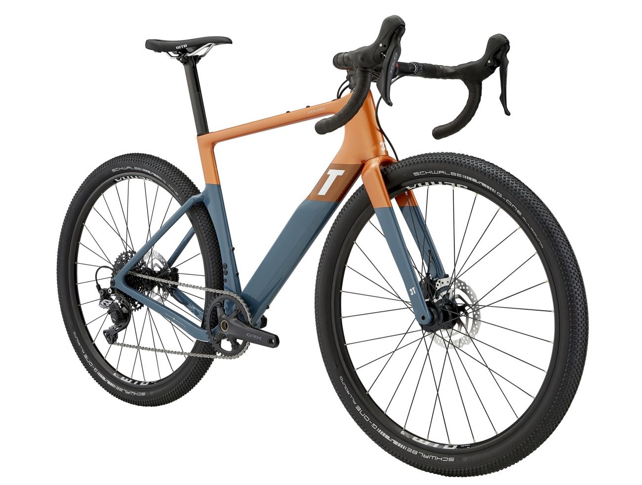 3T Exploro MAX | GRX 1X | Orange/Grey | Complete Bicycle - Image 2