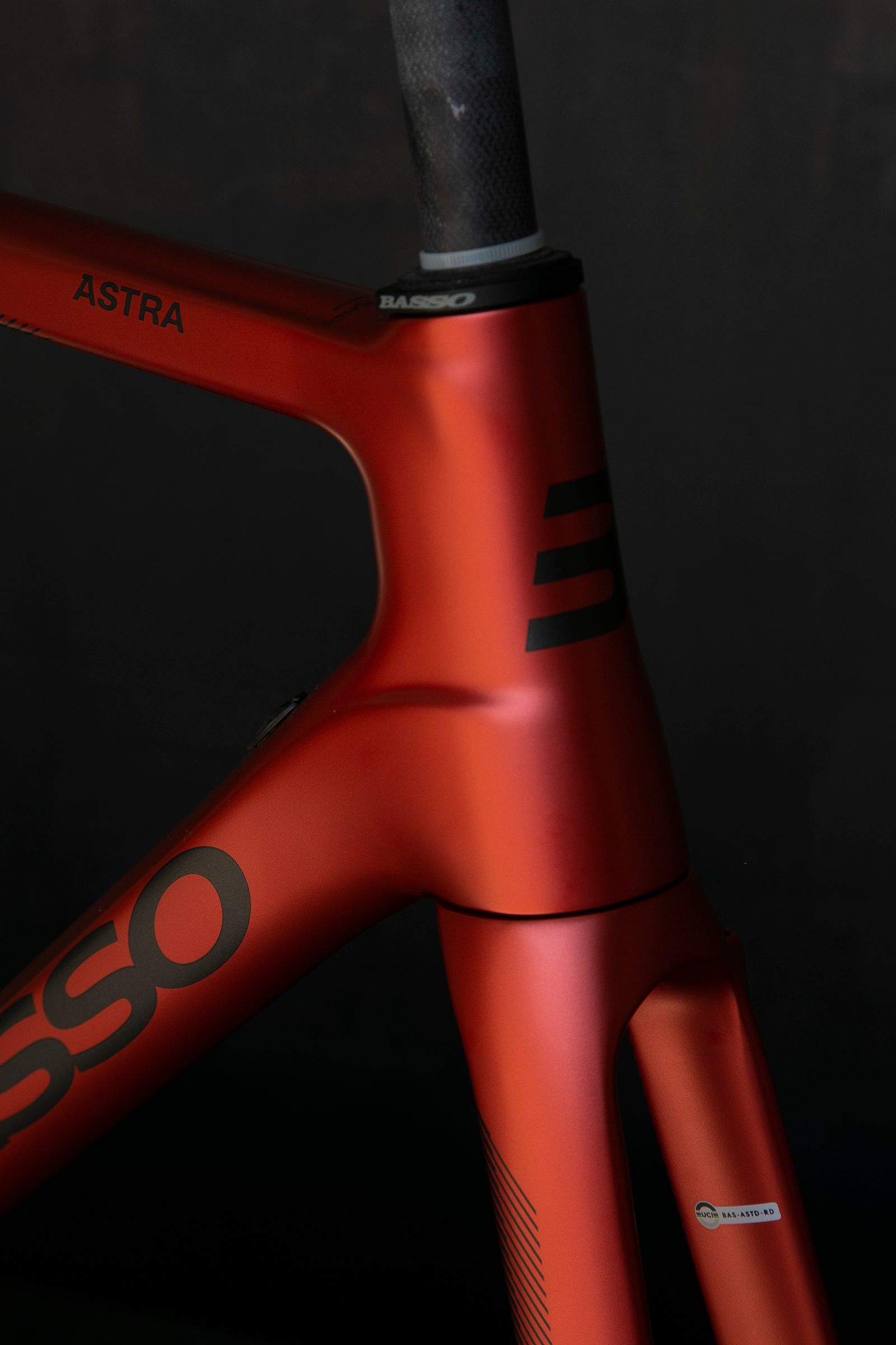 Basso Astra Disc 2022 | Size 51 | Samoa Red | Frameset | In Stock - Image 4