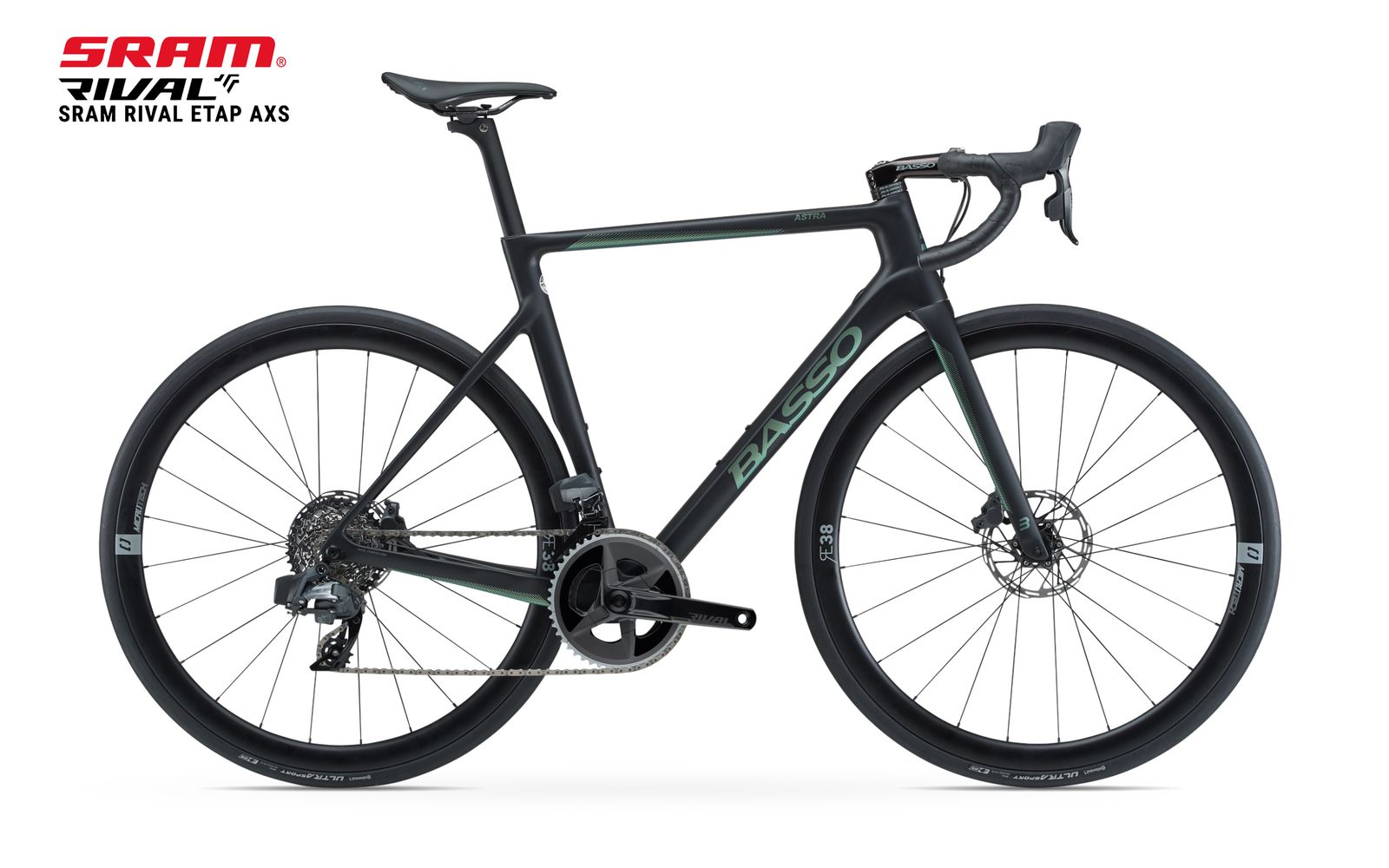 Basso Astra Disc 2023 | Rival 2X12 AXS RD | Complete Bicycle