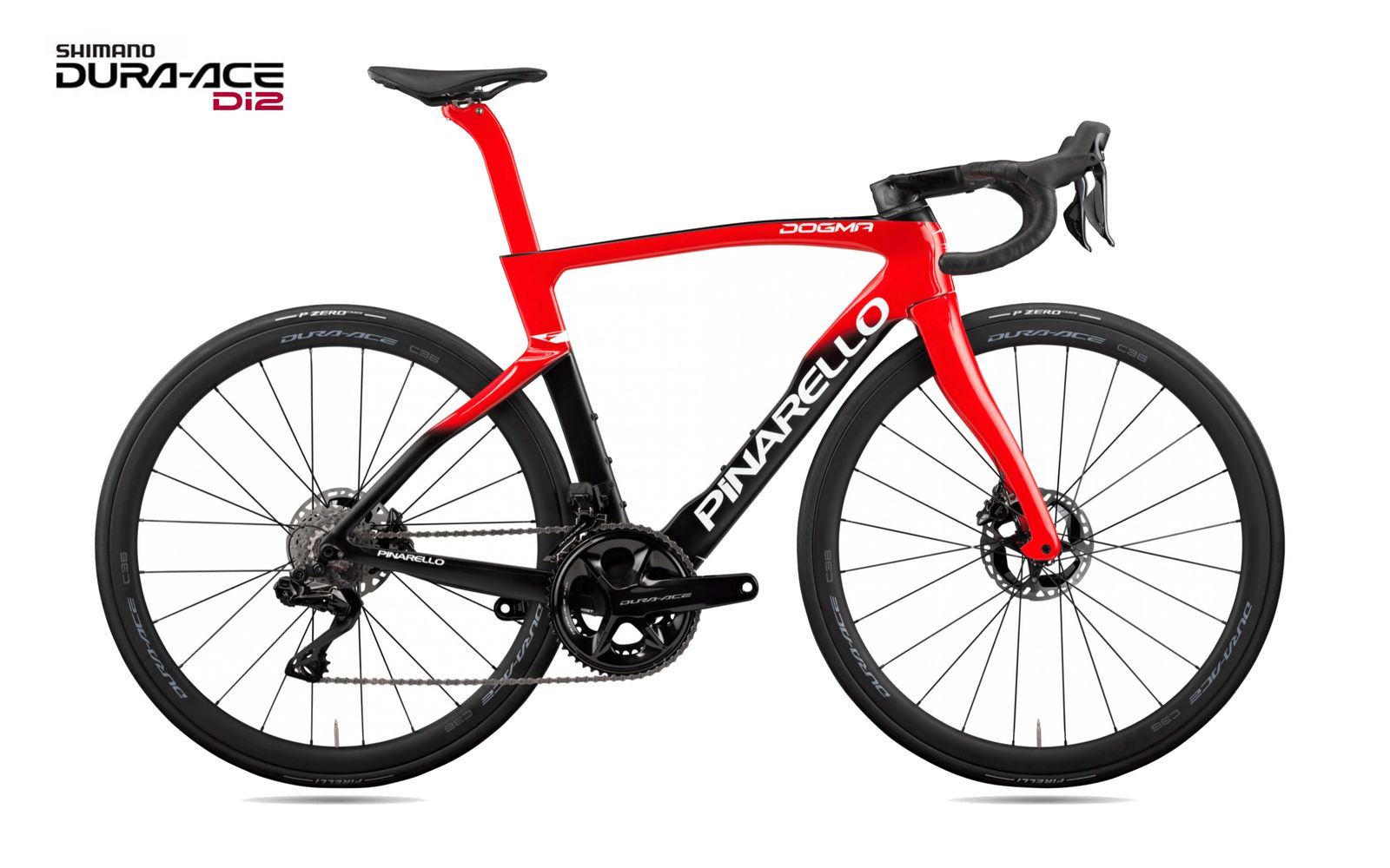 Pinarello Dogma F Rim Brake 2022 | Dura Ace Di2 12s | Plutonium Flash | Size 540 | Complete Bike - Image 3