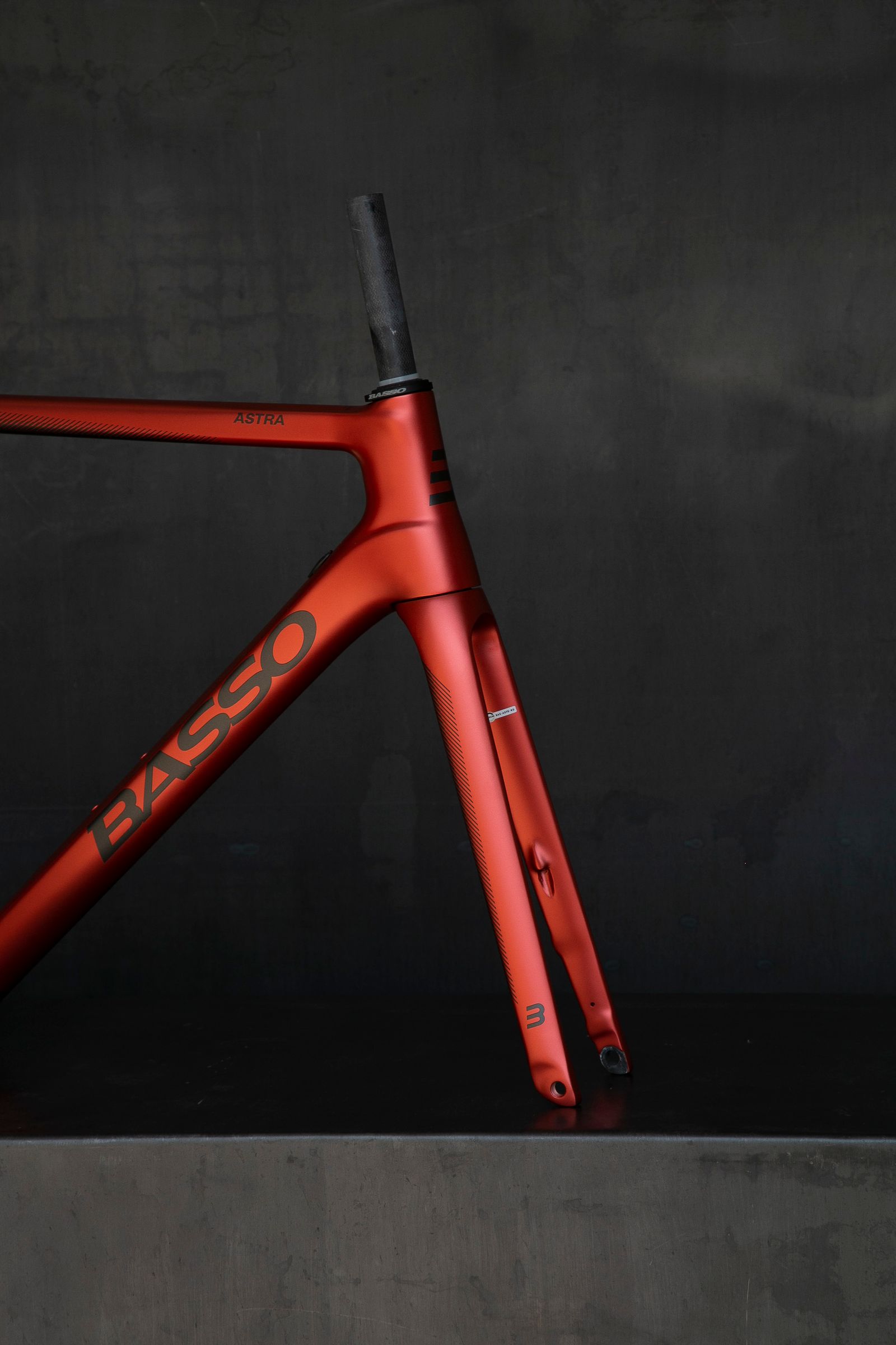 Basso Astra Disc 2022 | Size 51 | Samoa Red | Frameset | In Stock - Image 5