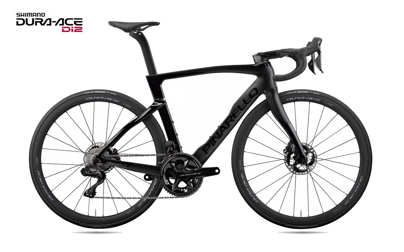 Pinarello Dogma F Rim Brake 2022 | Dura Ace Di2 12s | Plutonium Flash | Size 540 | Complete Bike - Image 2